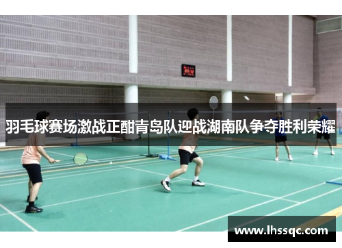 羽毛球赛场激战正酣青岛队迎战湖南队争夺胜利荣耀